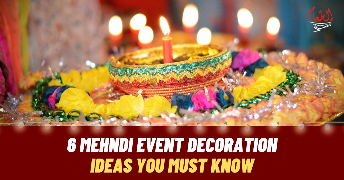 mehndi event decoration